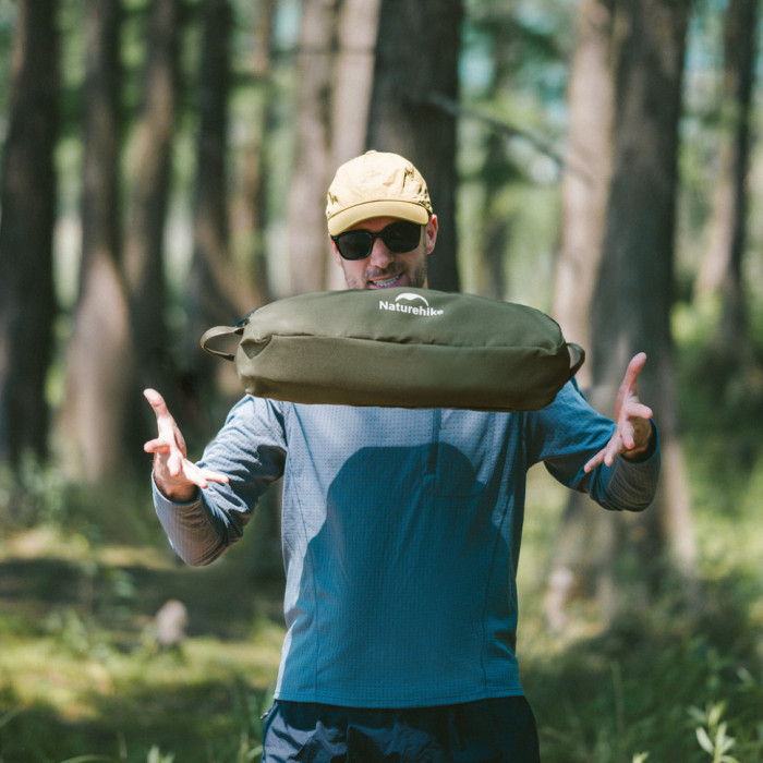 Стілець складаний ультралегкий Naturehike CNK2550JJ013 Yamami YL01, розмір L, алюміній, сірий