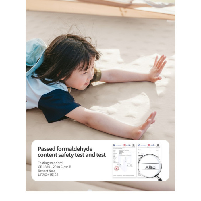 Самонадувний килимок Naturehike CNK2550WS025, 60мм, бежевий