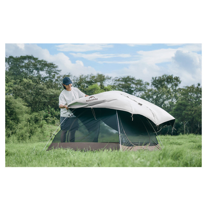 Двомісний намет Naturehike Greek Style, світло-кавовий CNK2300ZP024