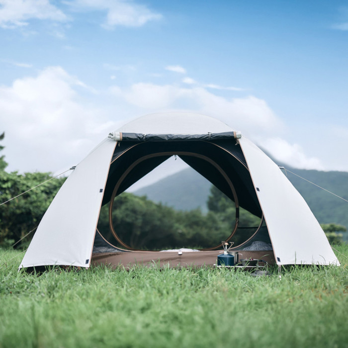 Тримісний намет Naturehike Greek Style, світло-кавовий CNK2300ZP024