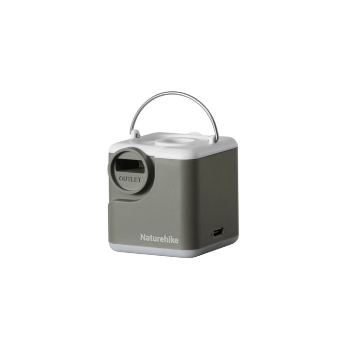 Багатофункціональний повітряний насос-ліхтар Naturehike CNK2550ZM012, зелений