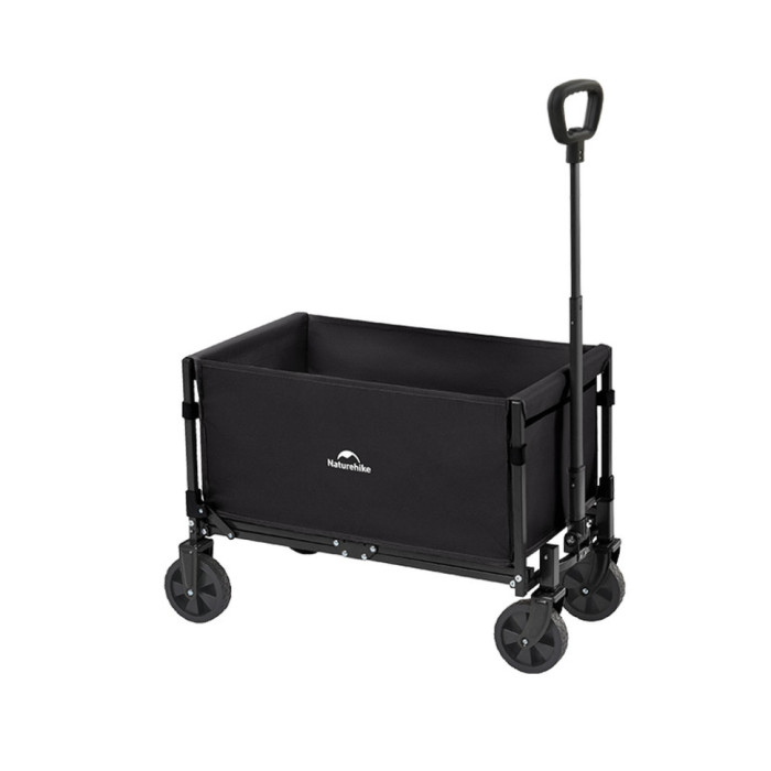 Складаний легкий кемпінговий візочок Naturehike CNK2350JJ012, 50 л, чорний