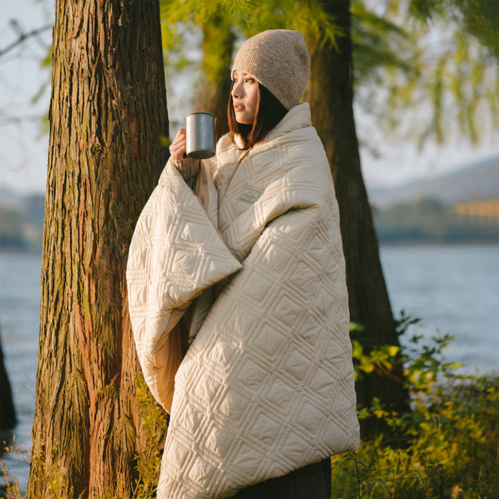 Ковдра з підігрівом Naturehike CNK2450PJ015, 70х150 см, бежева