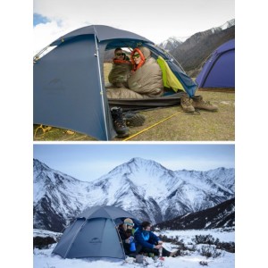 Двомісний намет Naturehike Cloud Peak, синій (NH19K240-Y)