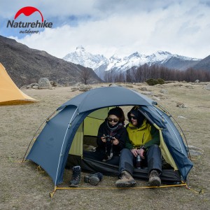 Двомісний намет Naturehike Cloud Peak, синій (NH19K240-Y)