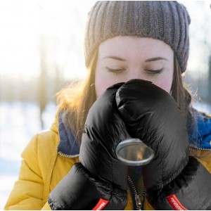 Пухові рукавиці  Naturehike, чорні (NH18S022-T)