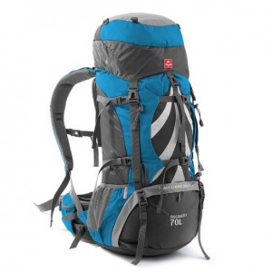 Рюкзак туристичний Naturehike 70 л + 5 л, синій (NH70B070-B)