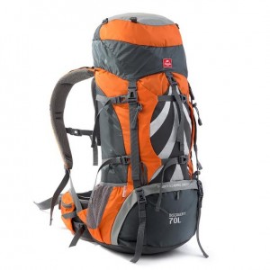 Рюкзак туристичний Naturehike 70 л + 5 л, помаранчевий (NH70B070-B)