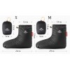 Зимові пухові шкарпетки-чуні Naturehike розмір 36-40, чорні (NH18S023-T)