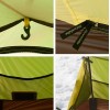 Тримісний намет Naturehike Opalus 3 20D нейлон, зелений  (NH17L001-L)
