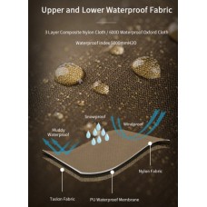 Чоловічі гетри Naturehike Snow Gaiter темно-зелені (NH20HJ011)