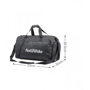 Спортивна сумка Naturehike розмір L сіра (NH19SN002)