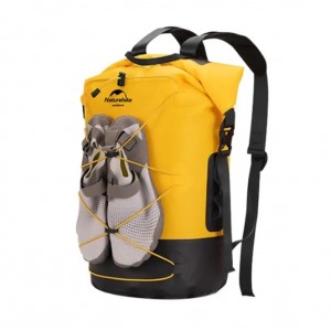 Рюкзак водонепроникний Naturehike 20 л, жовтий  (NH21FSB04)
