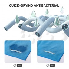 Рушник туристичний Naturehike 100 х 30 см фіолетовий (NH20FS009)