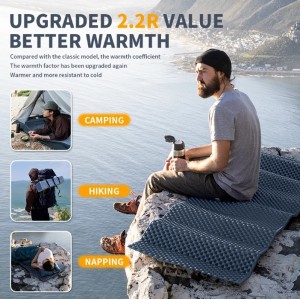 Килимок складний поліуретановий Naturehike R-Value: 2, 2 синій (CNK2300DZ017)